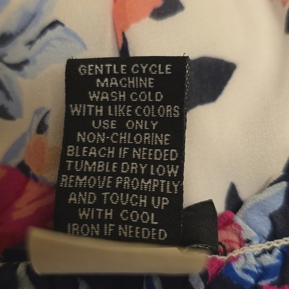 Torrid Floral Chiffon Babydoll Cami Top - Picture 8 of 8